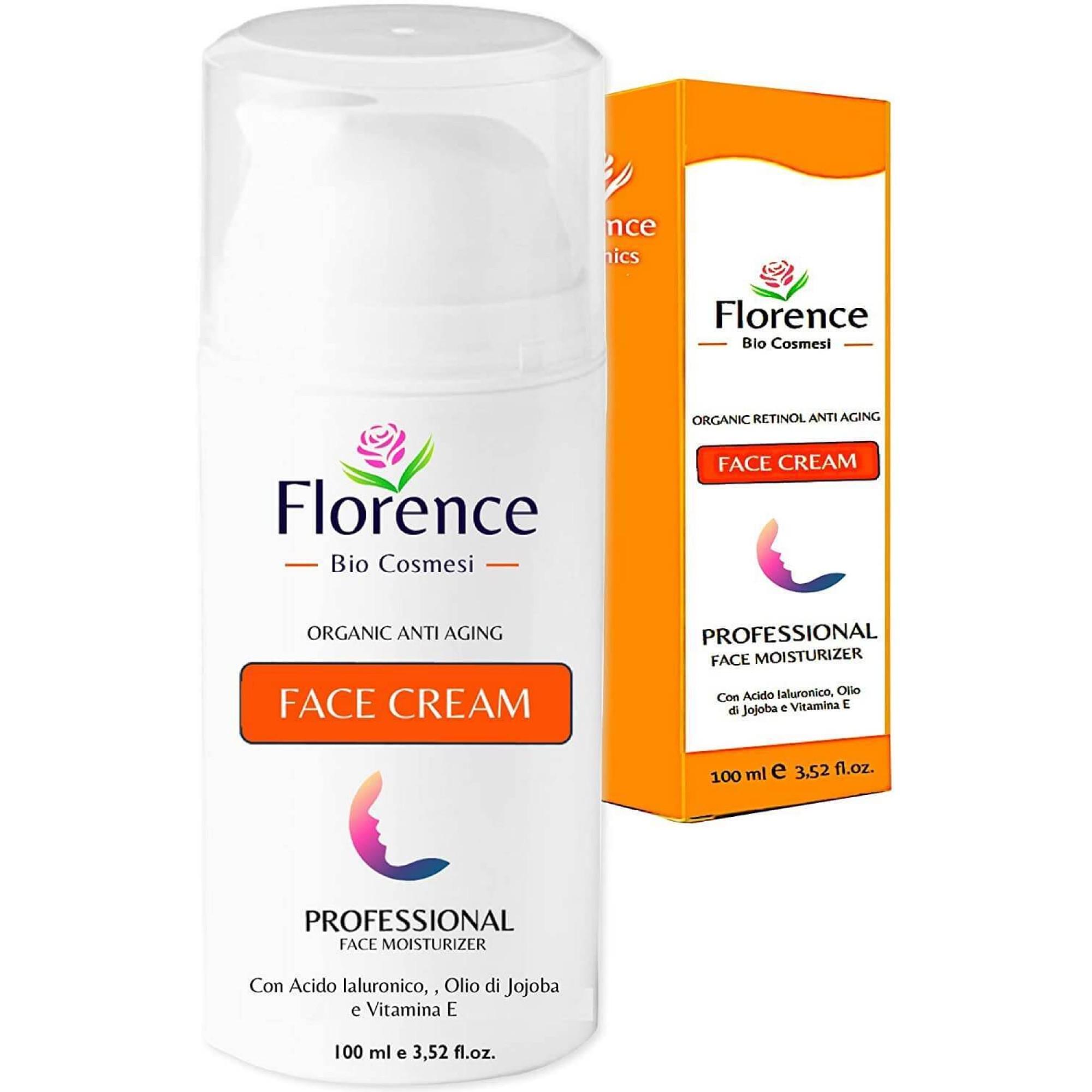 Florence Organics Bio Night Repair Serum – Mit Vitamin C & Hyaluronsäure, 30 Ml, Anti-Aging Für Gesicht & Dekolleté